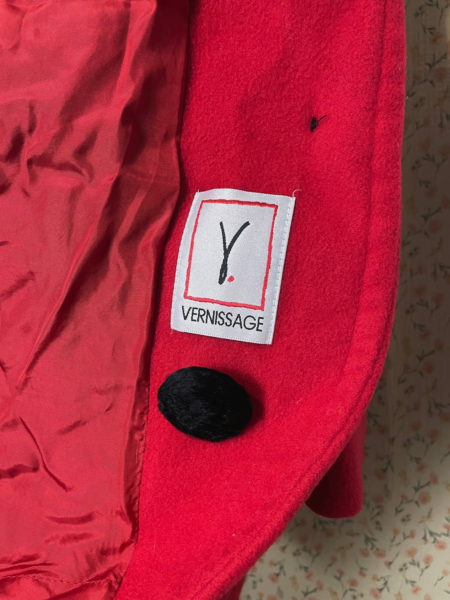 1980s Wool Cashmere Coat