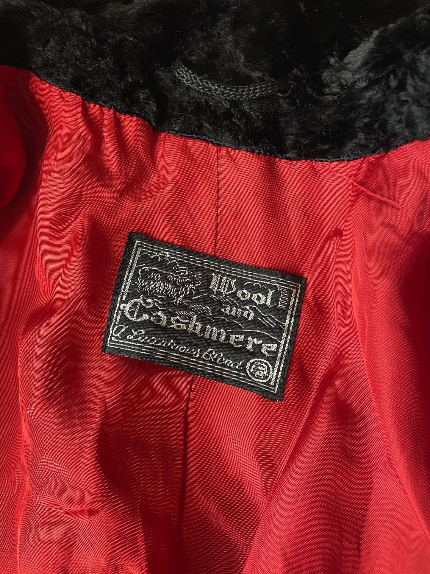 1980s Wool Cashmere Coat