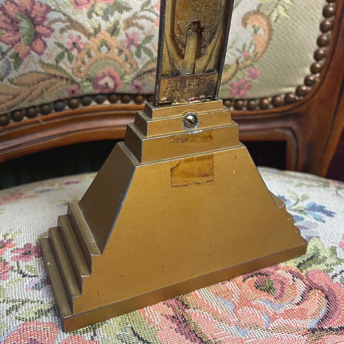 Art Deco Crucifix with Saint Therese