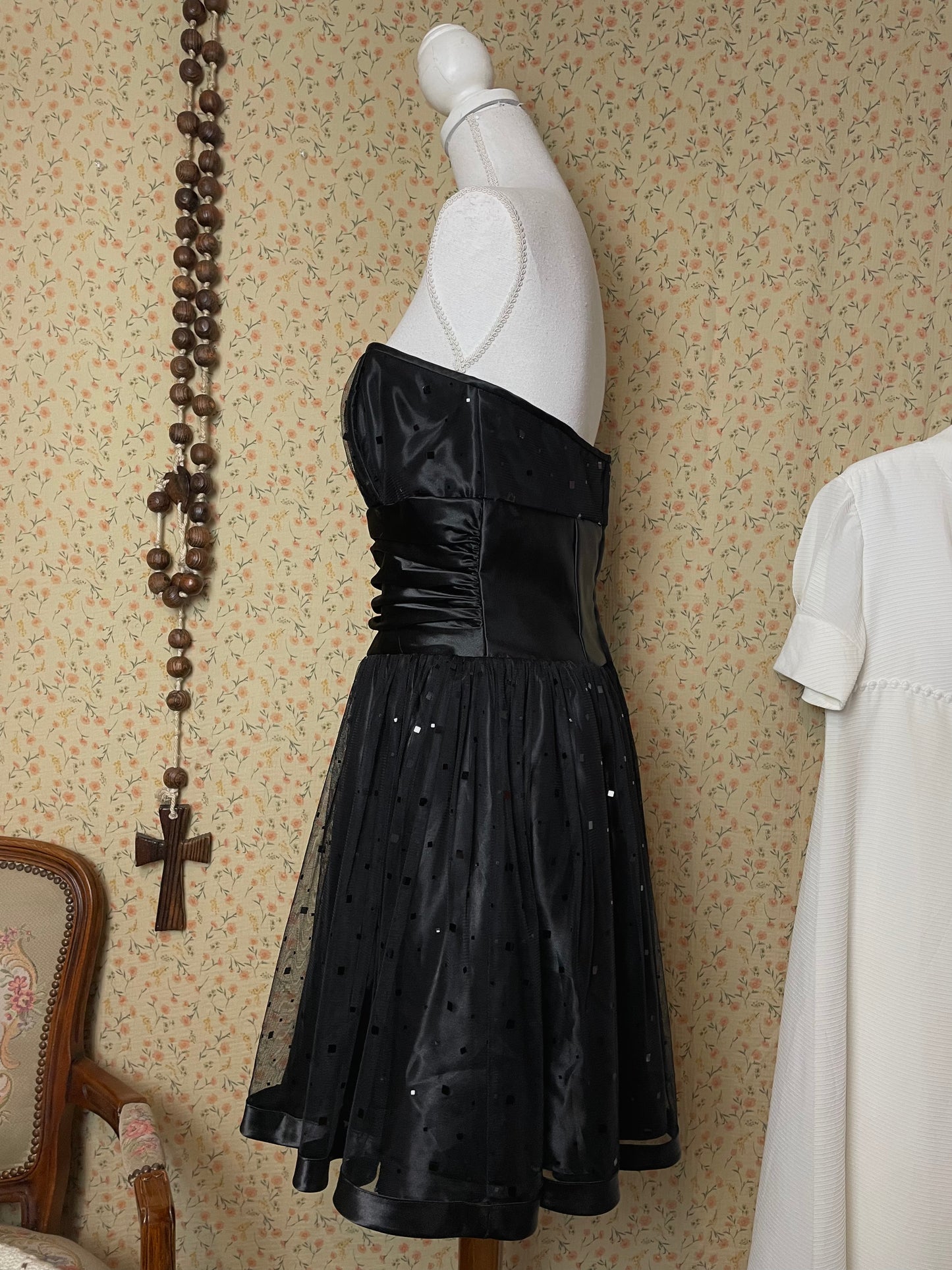 1990s Gunne Sax Whimsigoth Dress