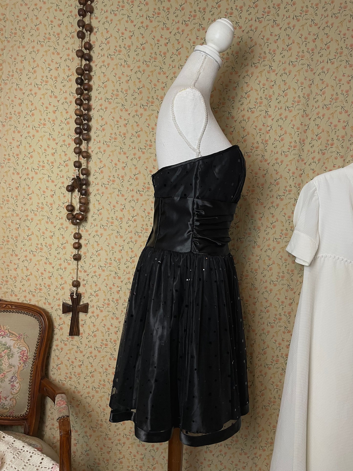 1990s Gunne Sax Whimsigoth Dress