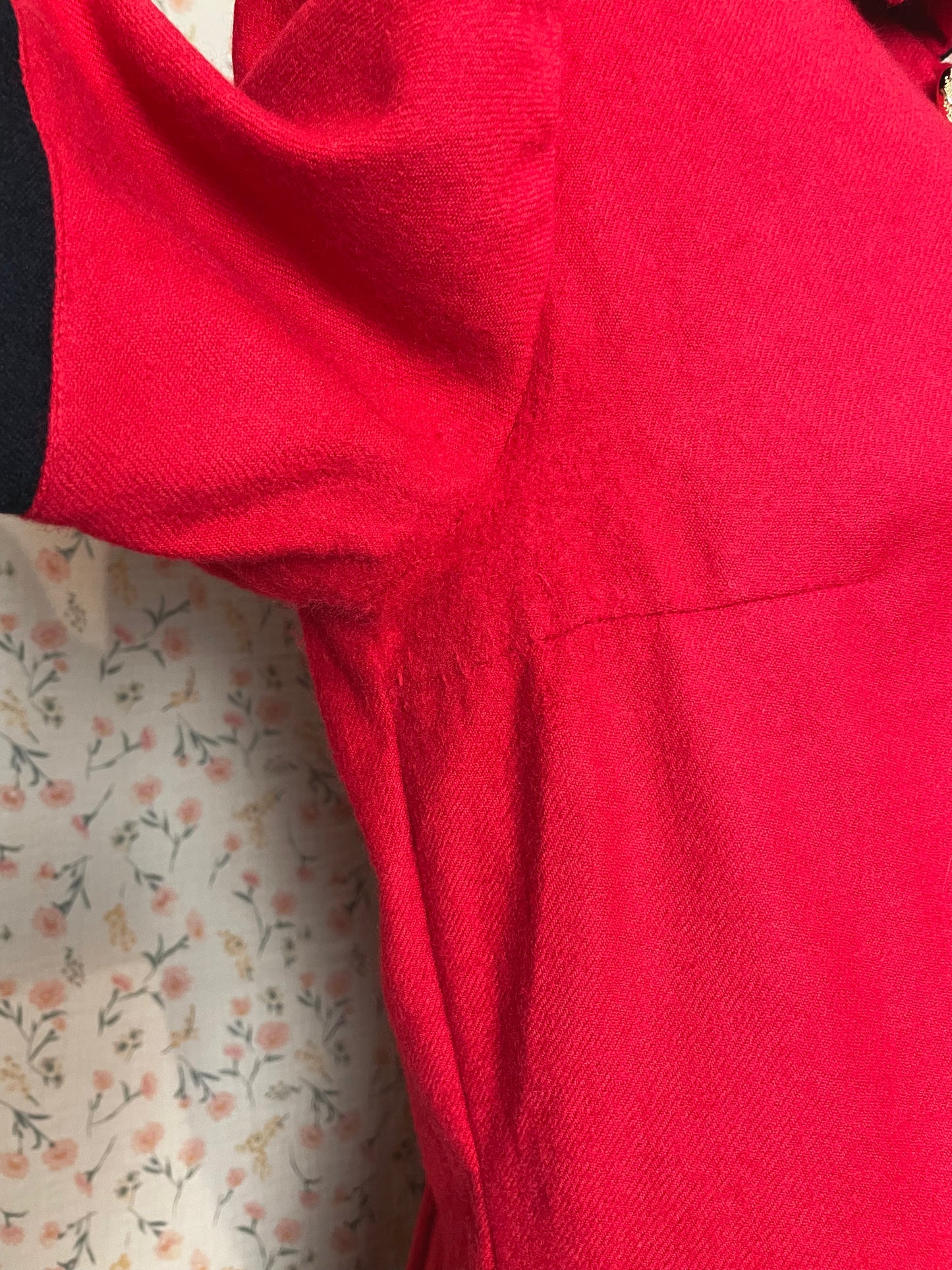 1980s Chêne Wool Dress