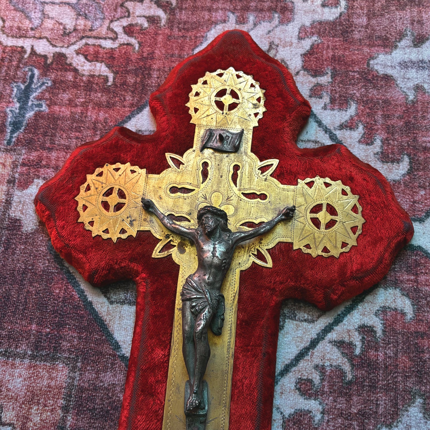Red Holy Water Font Copper