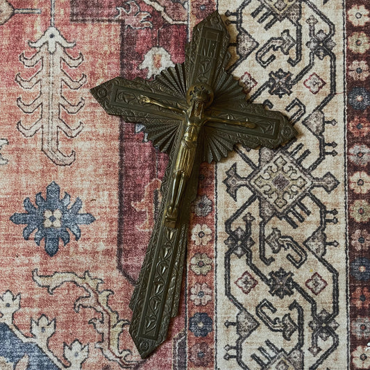 Art Nouveau Crucifix