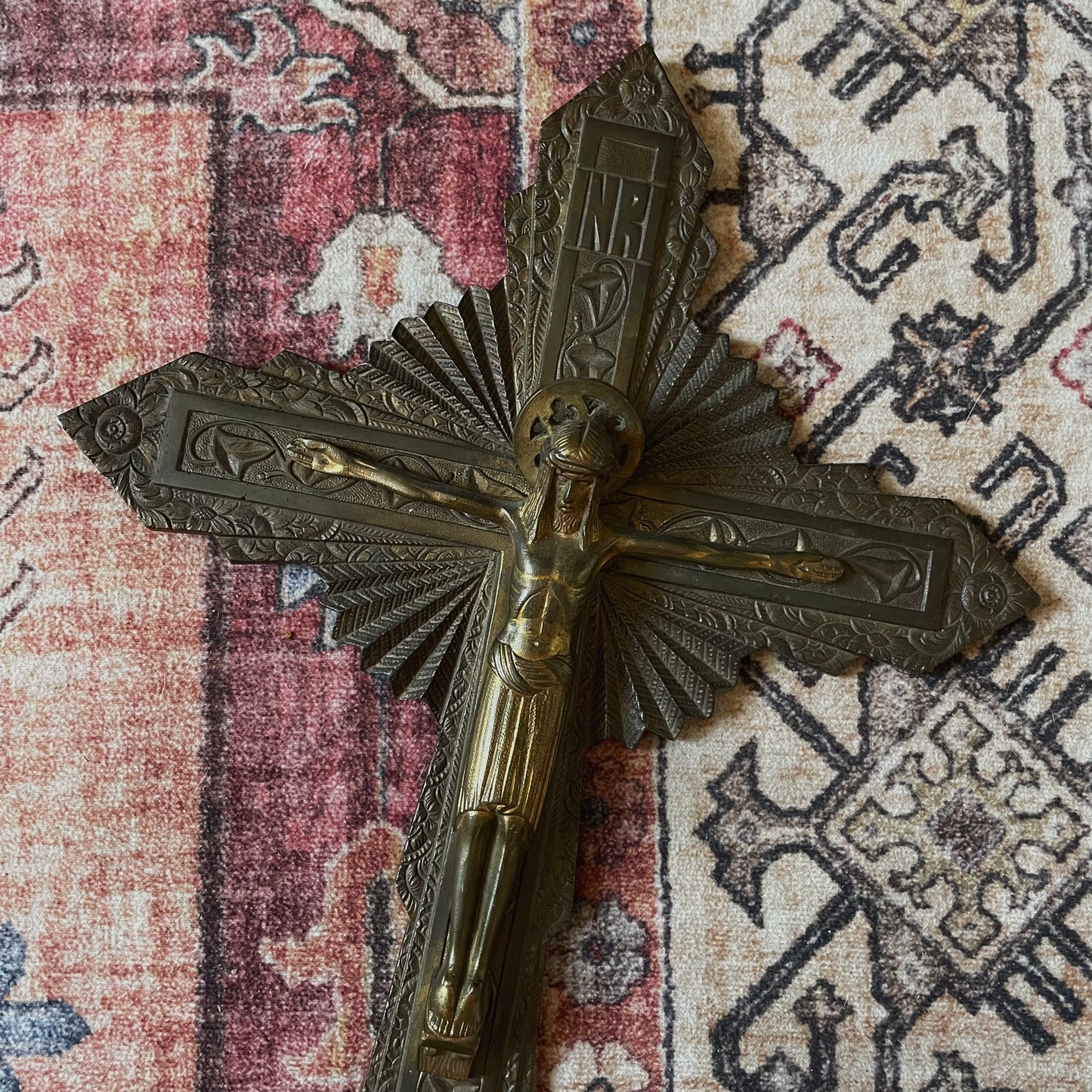 Art Nouveau Crucifix