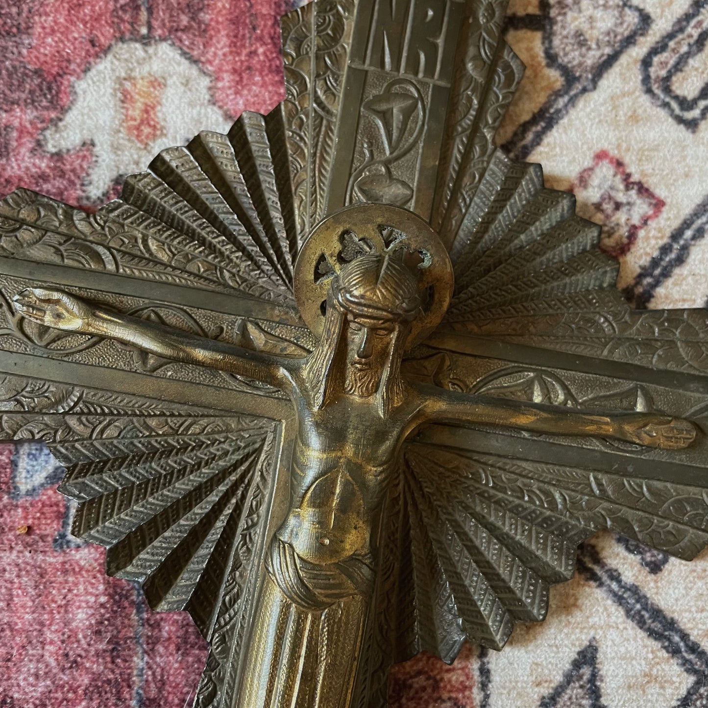 Art Nouveau Crucifix
