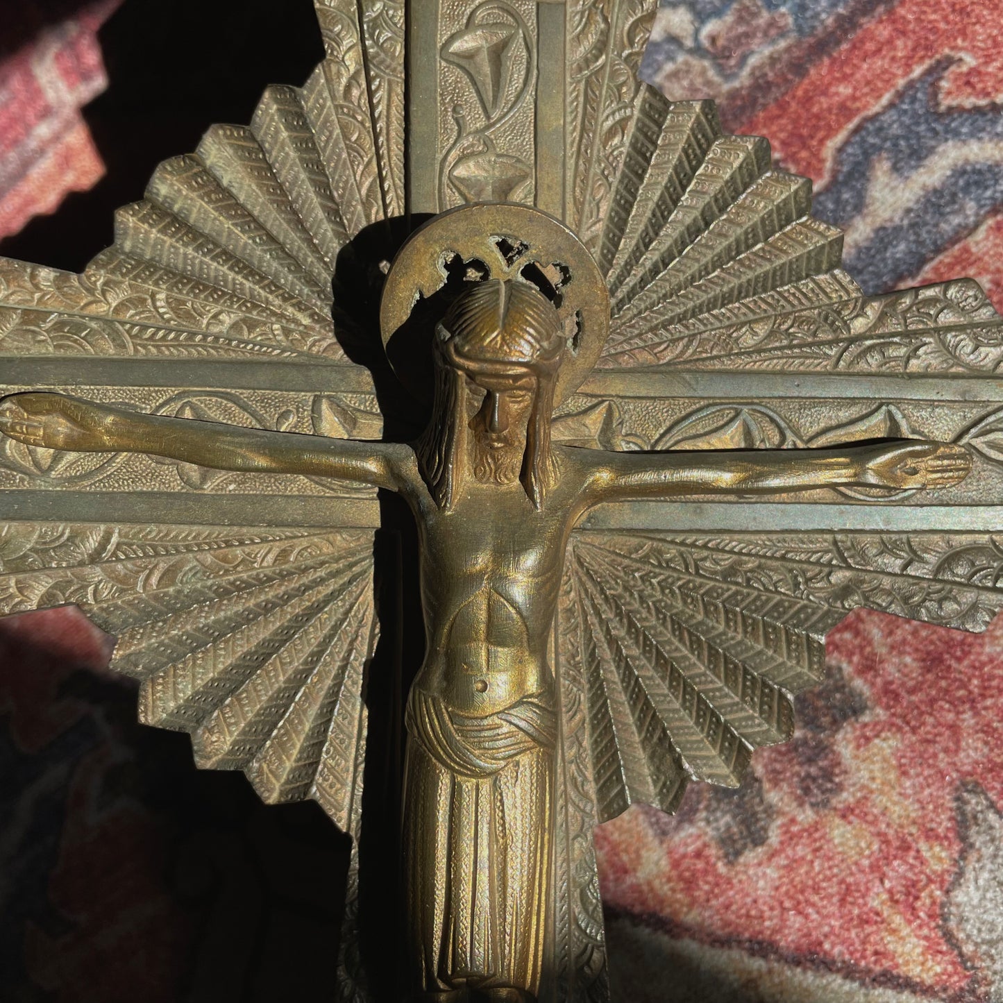 Art Nouveau Crucifix