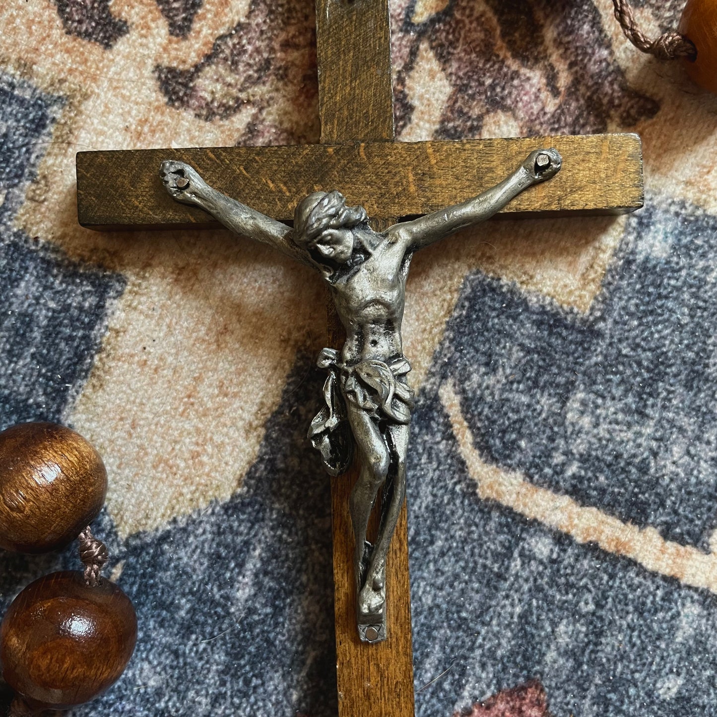 Wooden Rosary Our Lady of Medjugorje