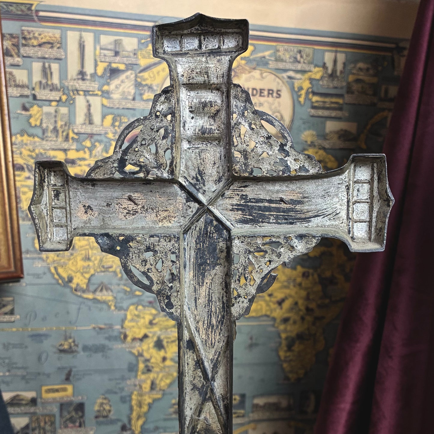 French Gothic Revival Crucifix