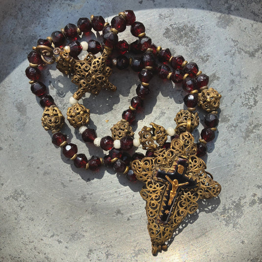 Filigree Credo Cross Rosary