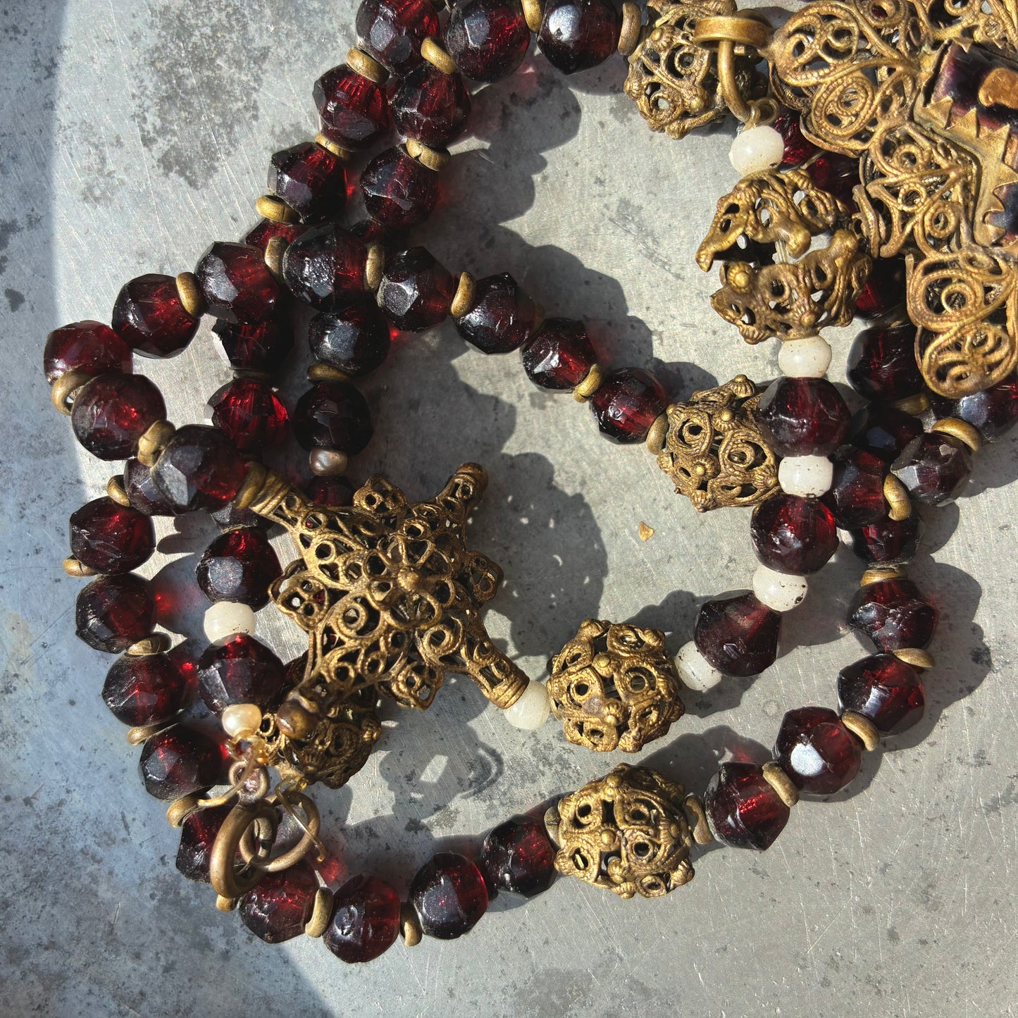 Filigree Credo Cross Rosary