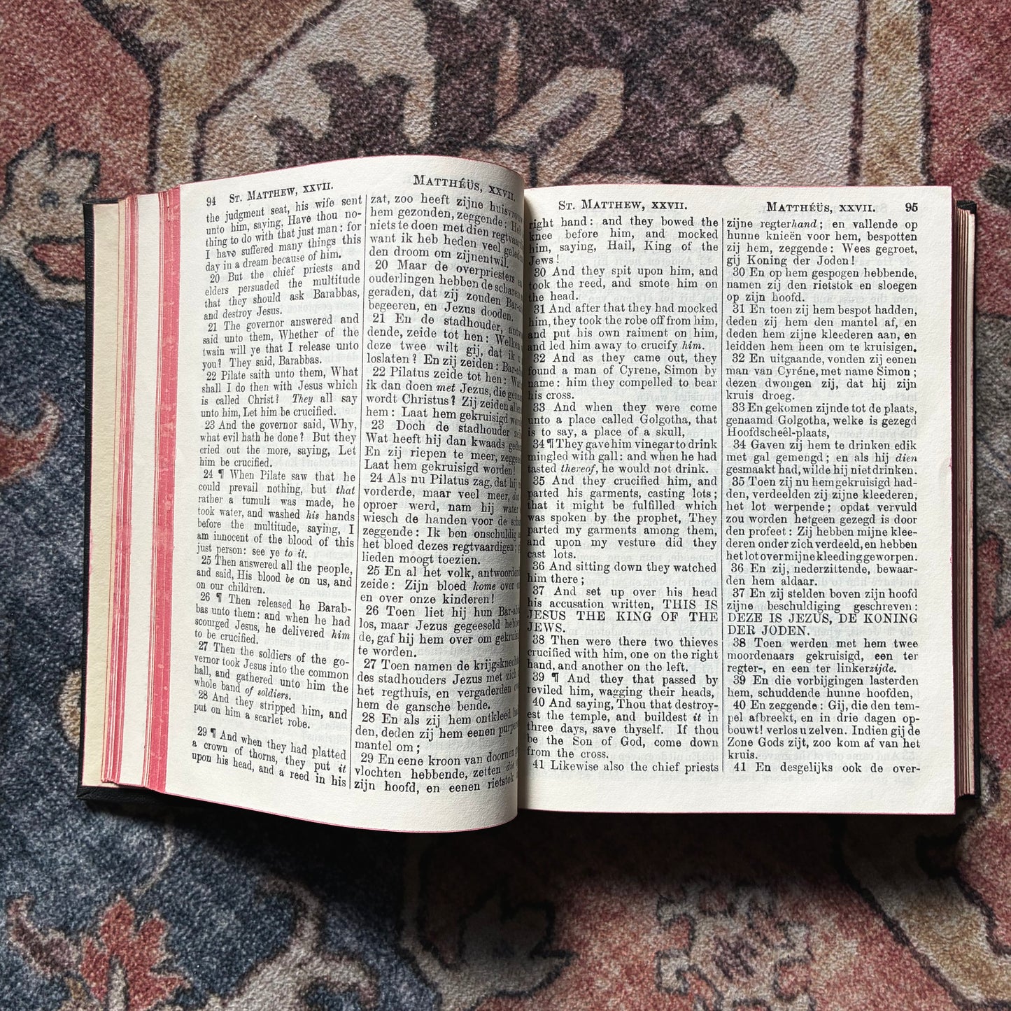 Double New Testament - Dutch & English 1961