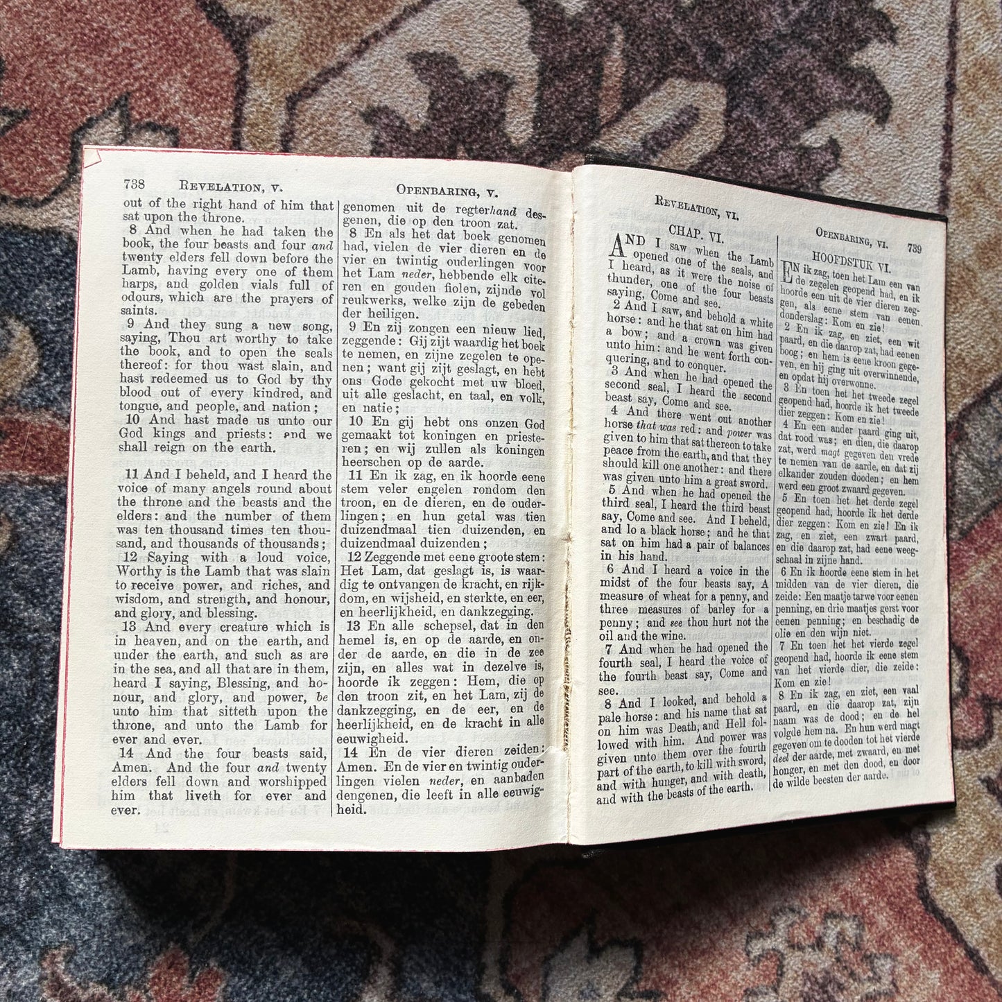 Double New Testament - Dutch & English 1961