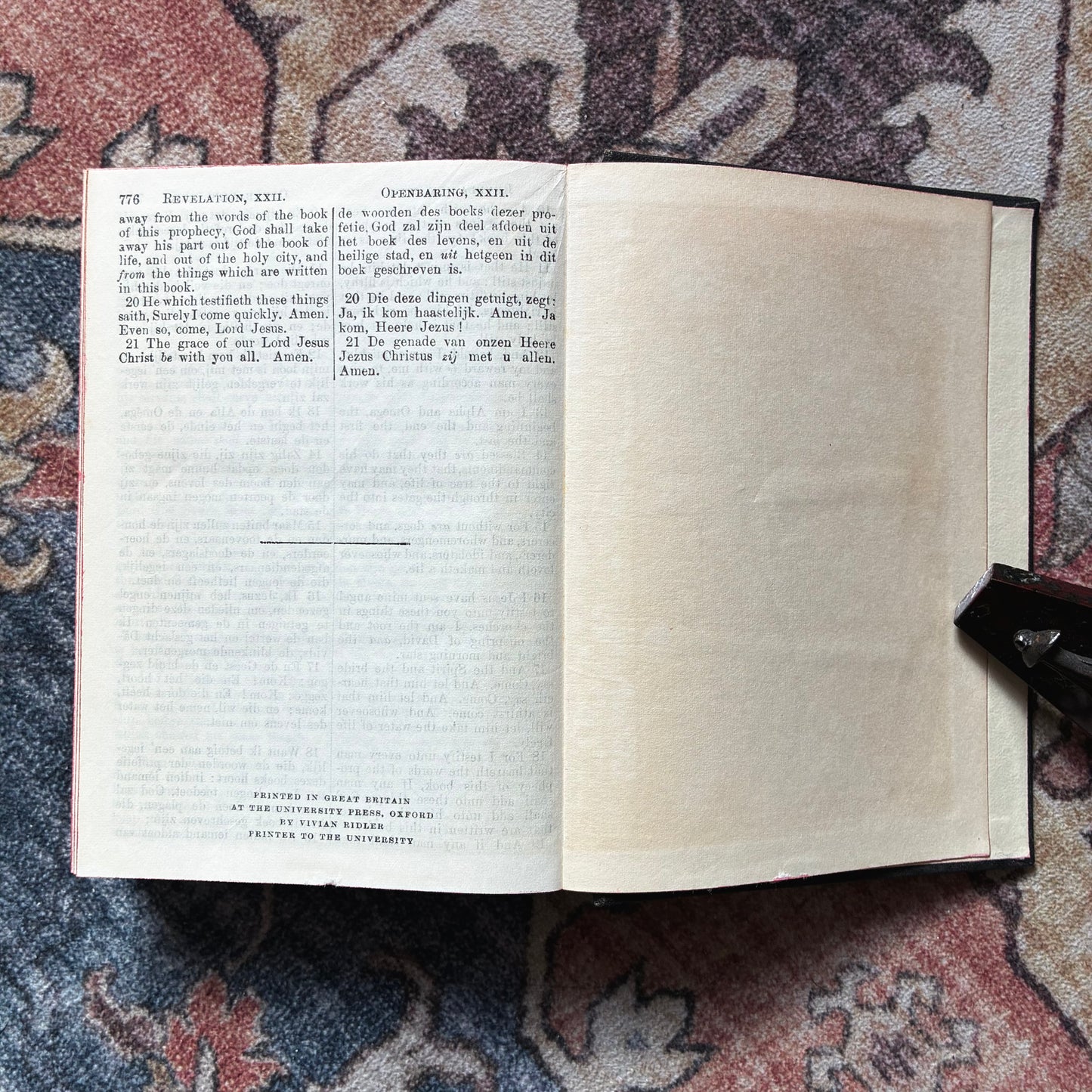 Double New Testament - Dutch & English 1961