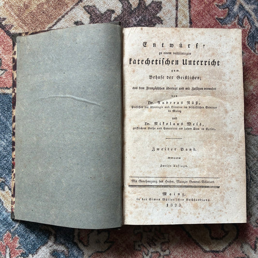 Catholic Theological Guide for Priests 1823