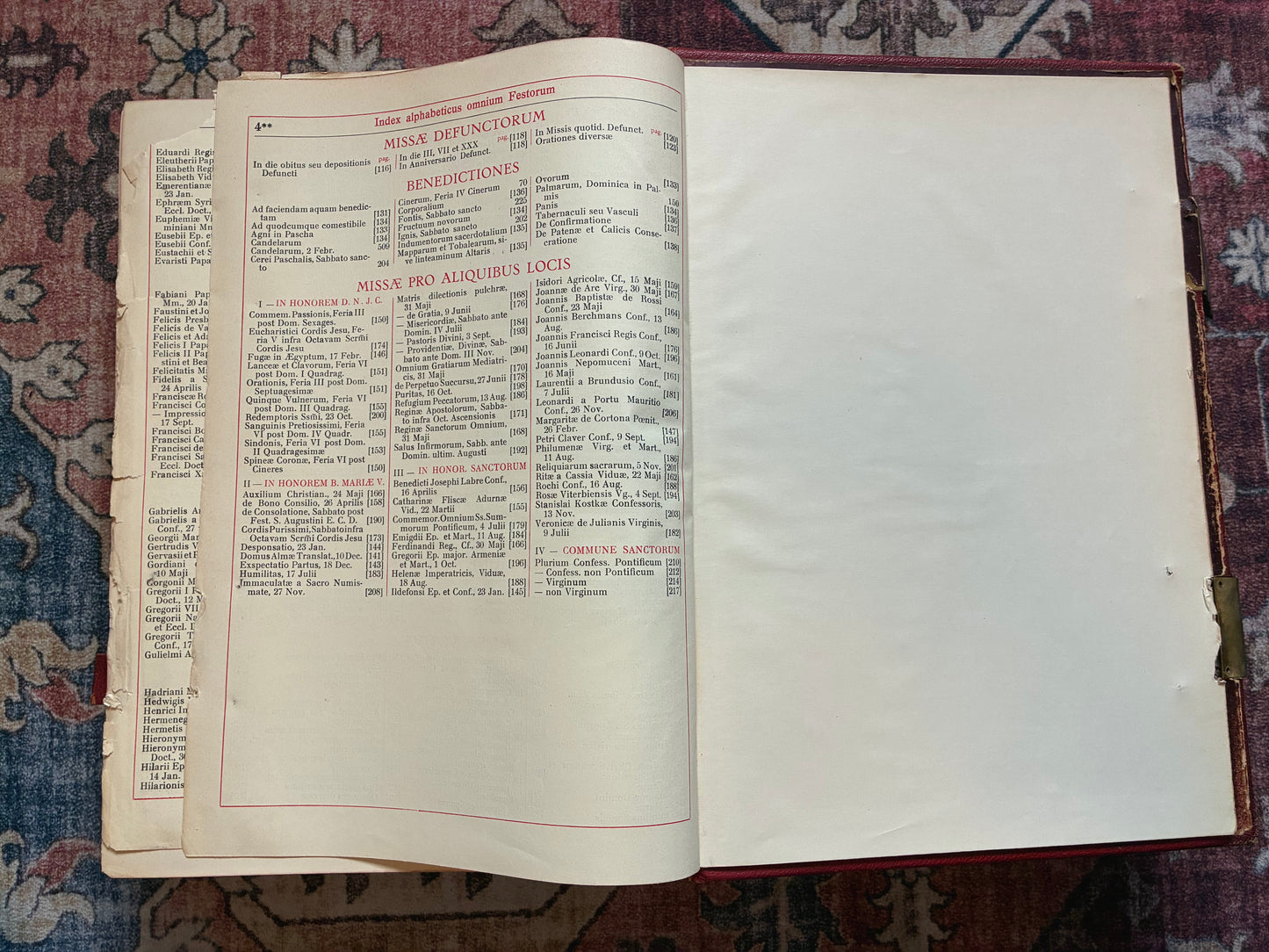 Missale Romanum 1939