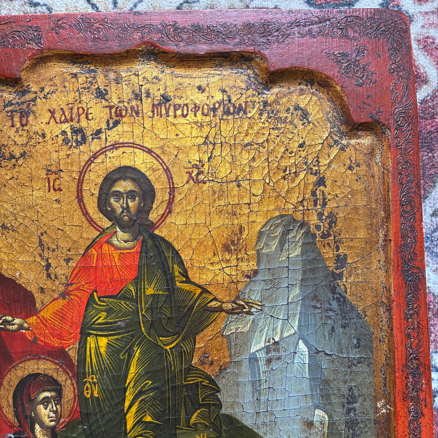 Icon Resurrection Mount Athos
