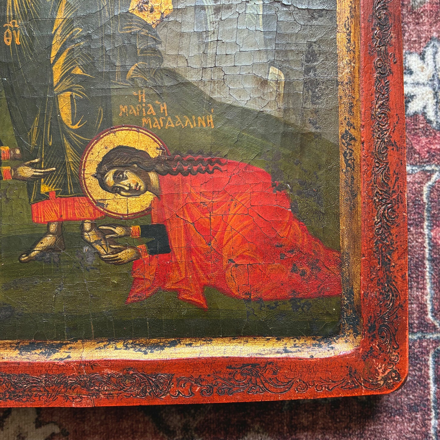 Icon Resurrection Mount Athos