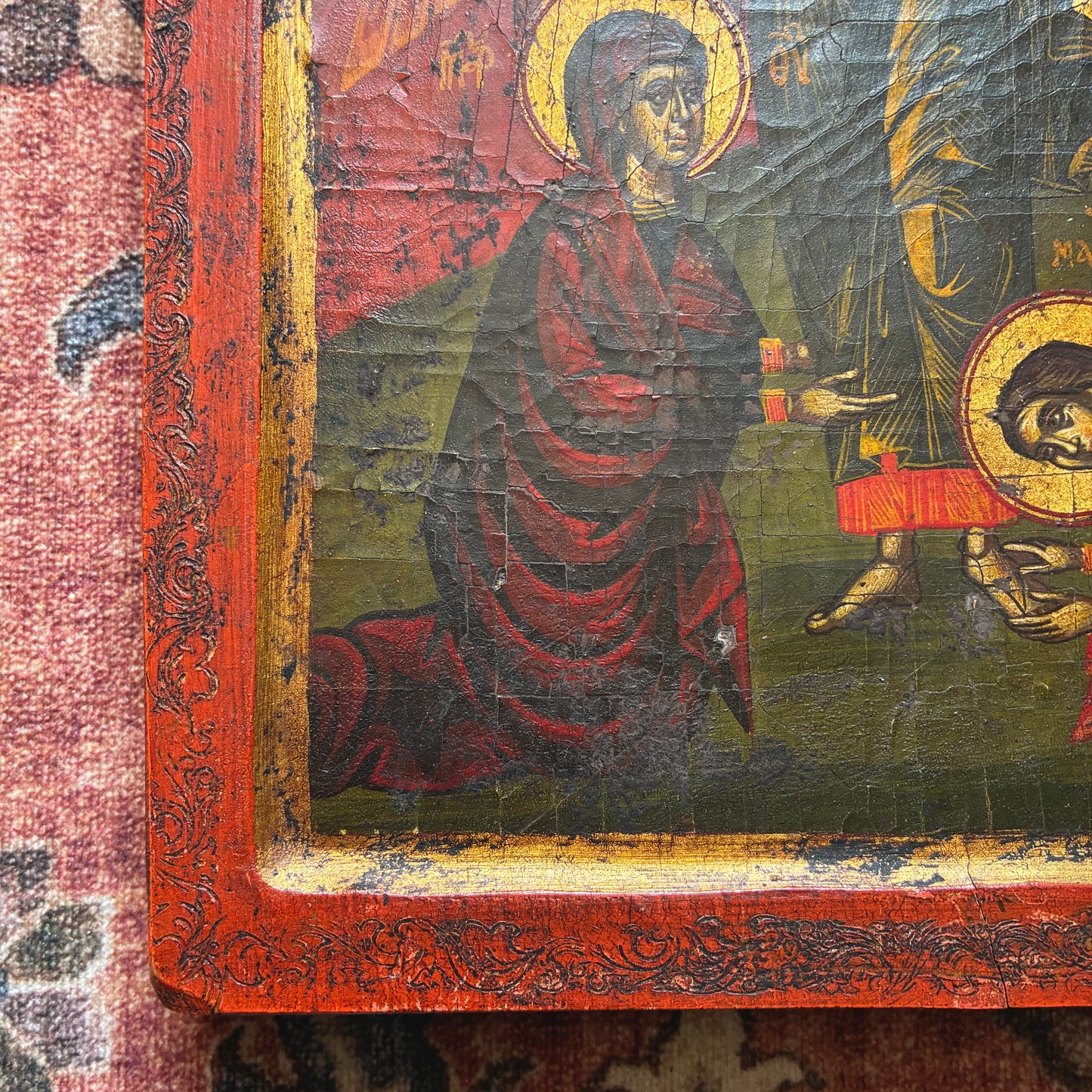 Icon Resurrection Mount Athos