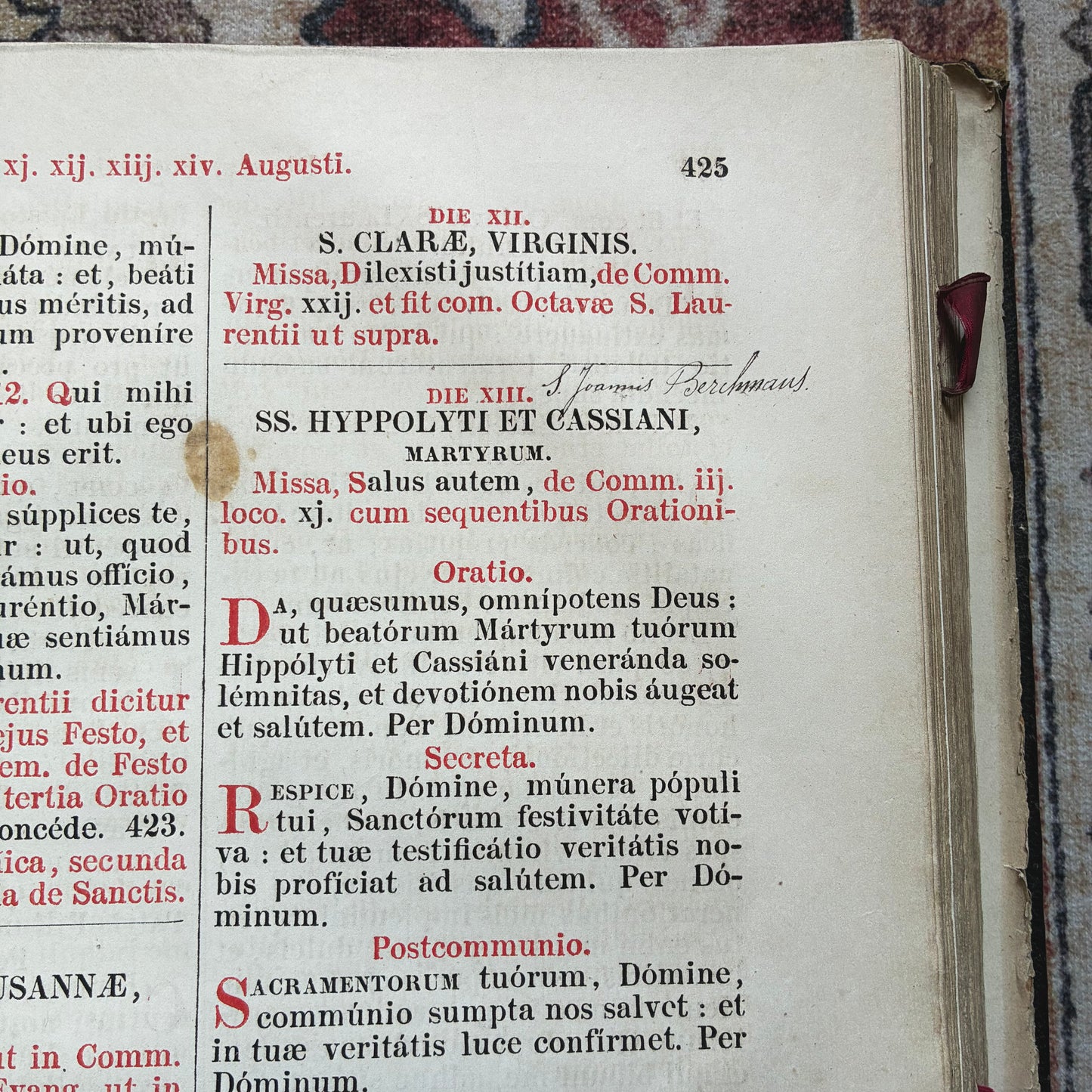 Roman Missal 1869