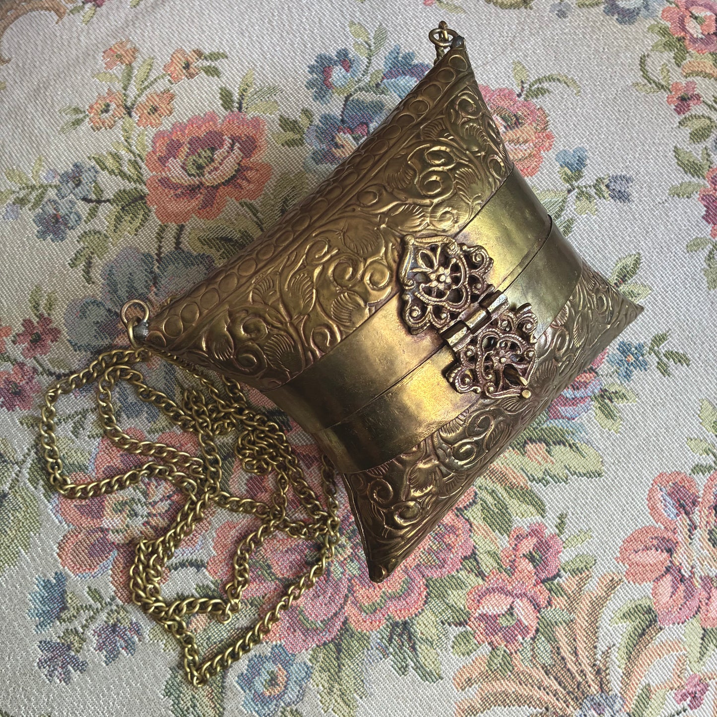 Brass Pillow Purse