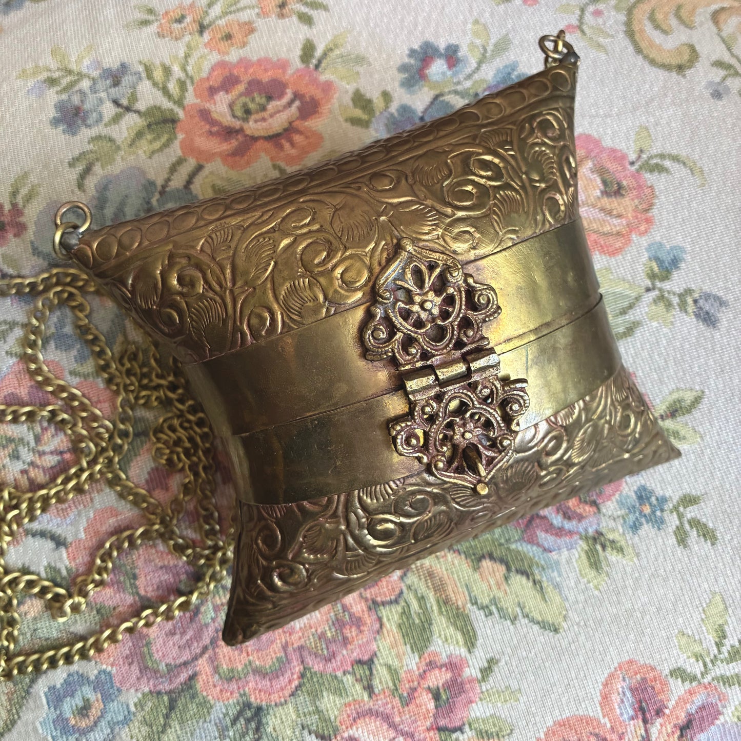 Brass Pillow Purse