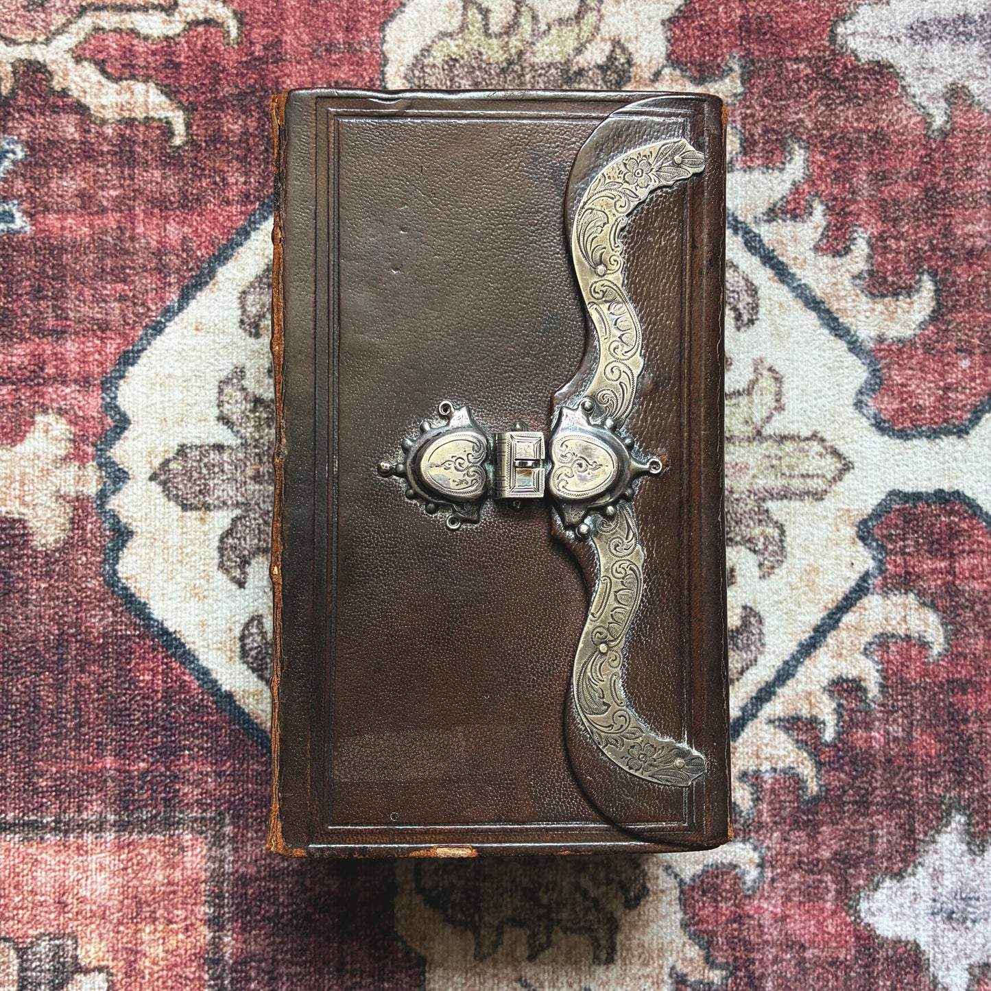 Bible with Silver Hardware