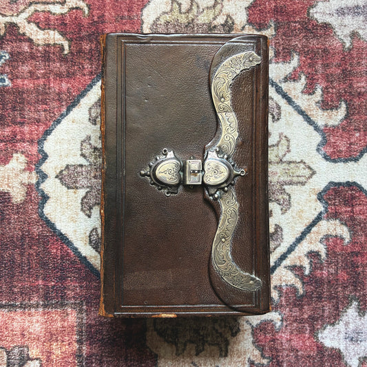 Bible with Silver Hardware