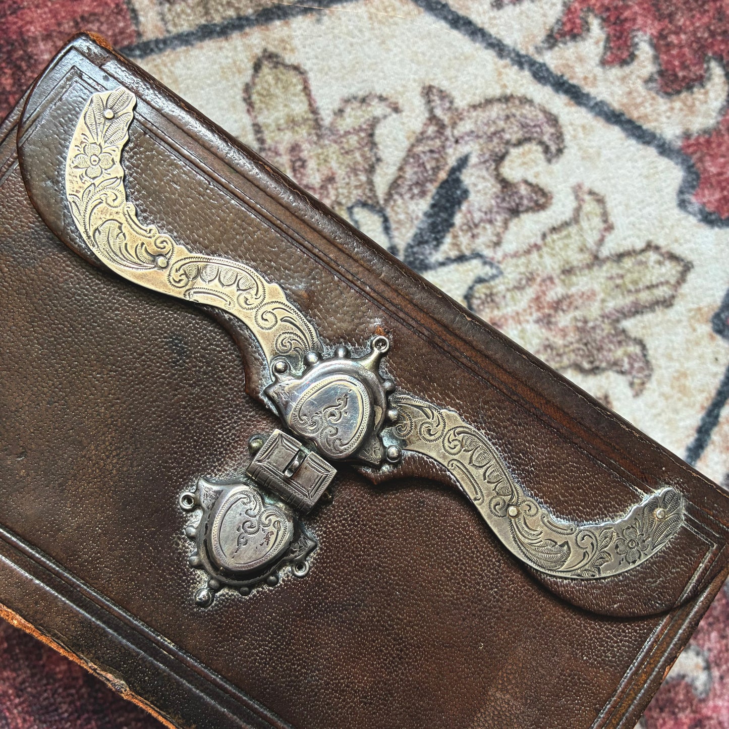 Bible with Silver Hardware