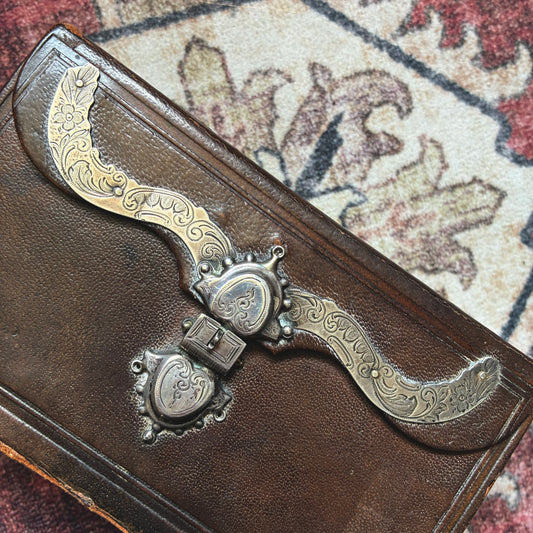 Bible with Silver Hardware