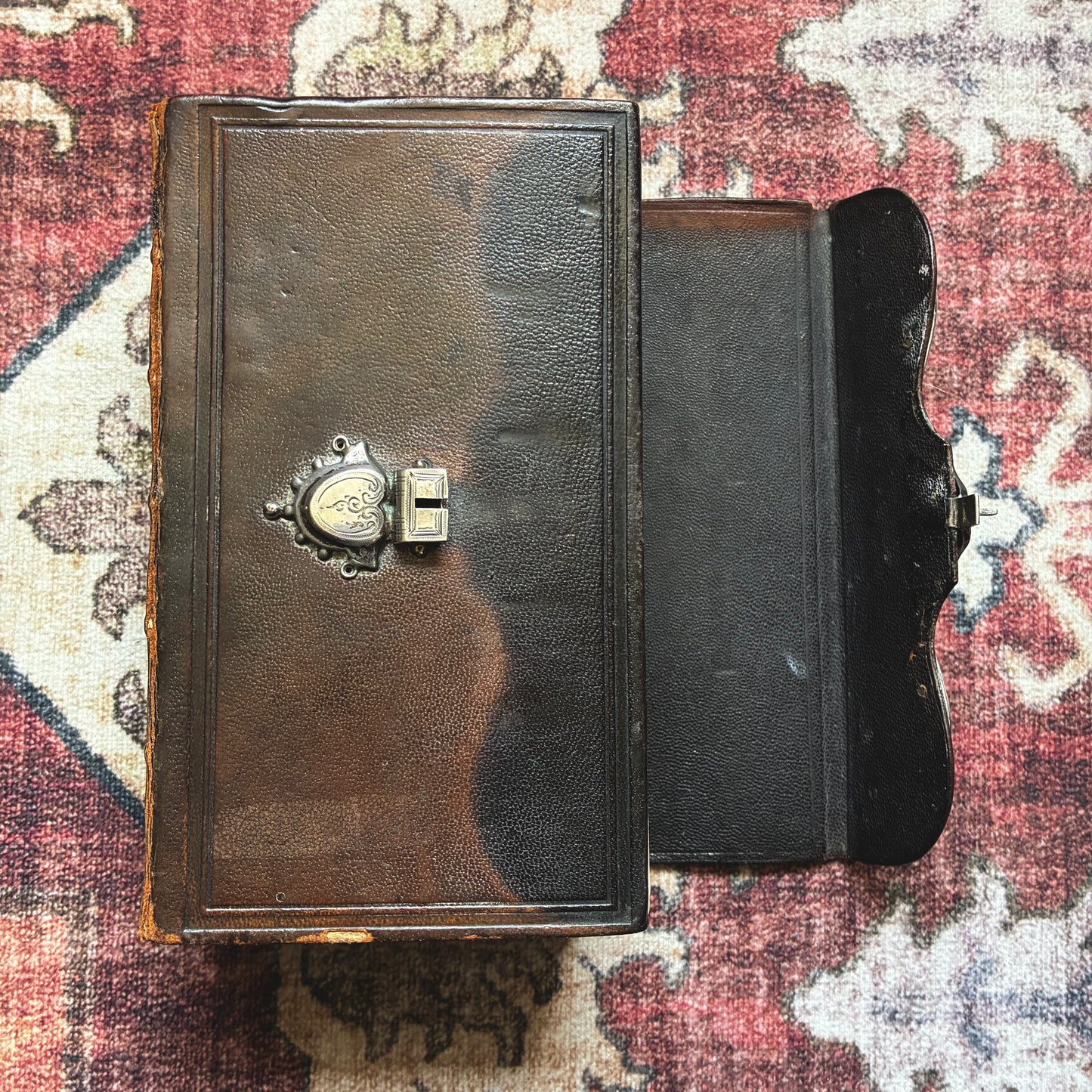 Bible with Silver Hardware