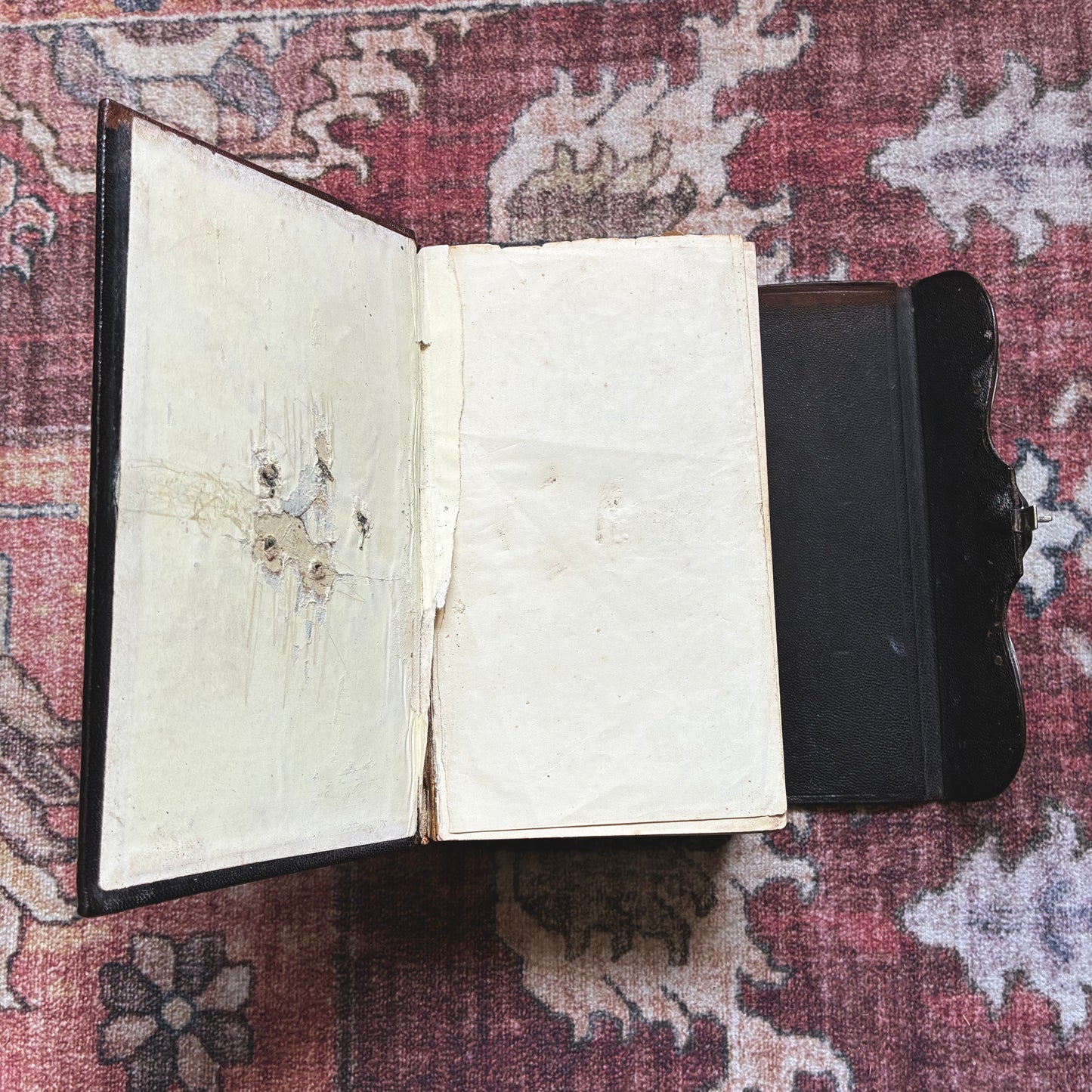 Bible with Silver Hardware