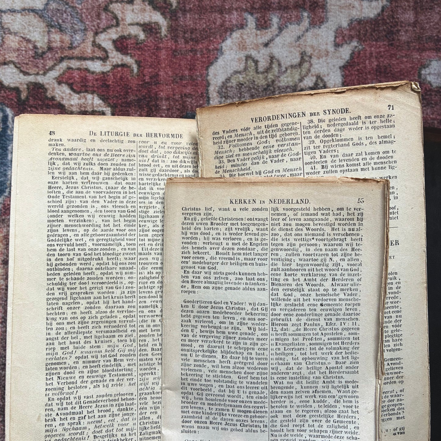 Bible with Silver Hardware