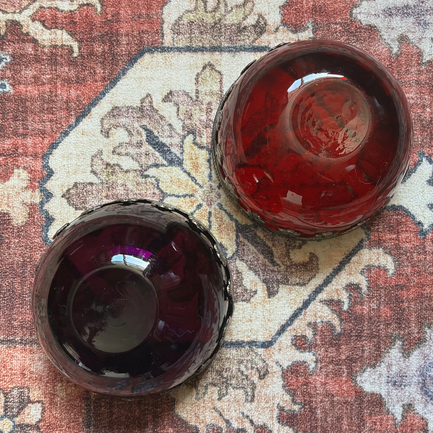 Medieval Revival Glass Bowls