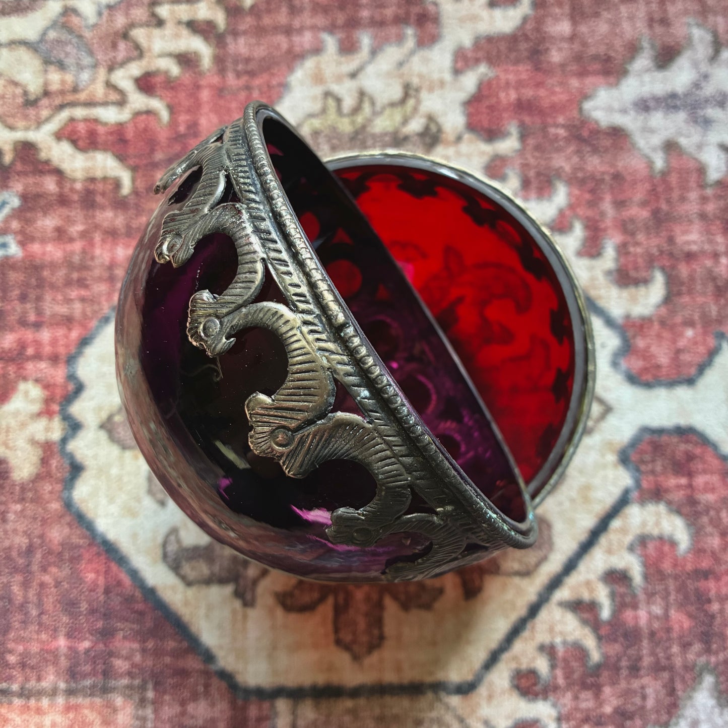 Medieval Revival Glass Bowls