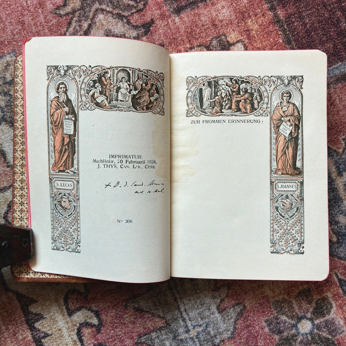 ‘’Jesus Meine Zuflucht'' Prayer Book 1924