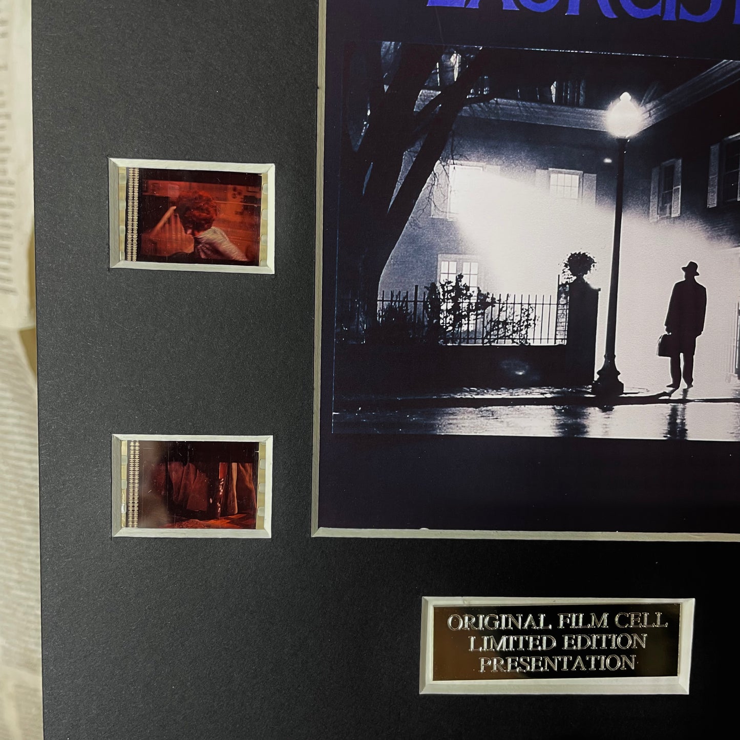The Exorcist - Framed Film Cell Display with COA