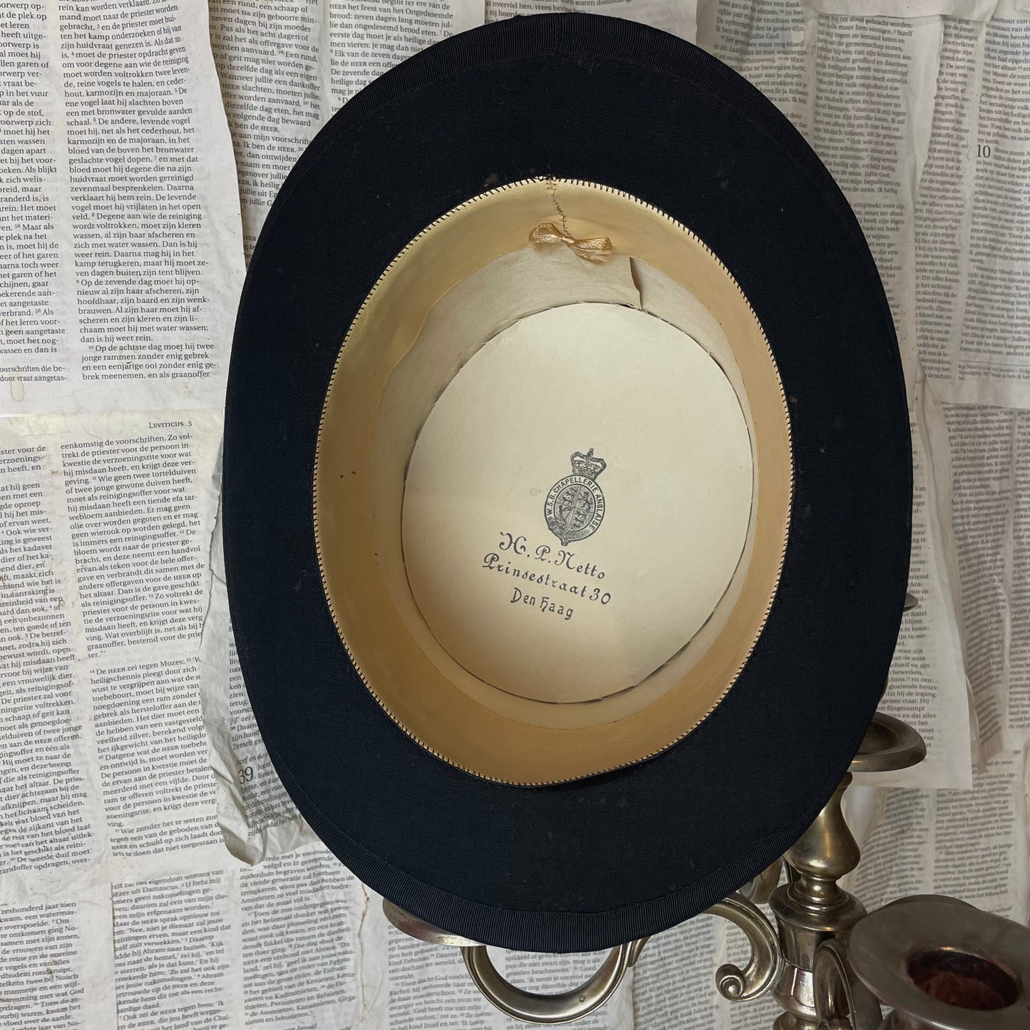 Vintage Dutch Top Hat