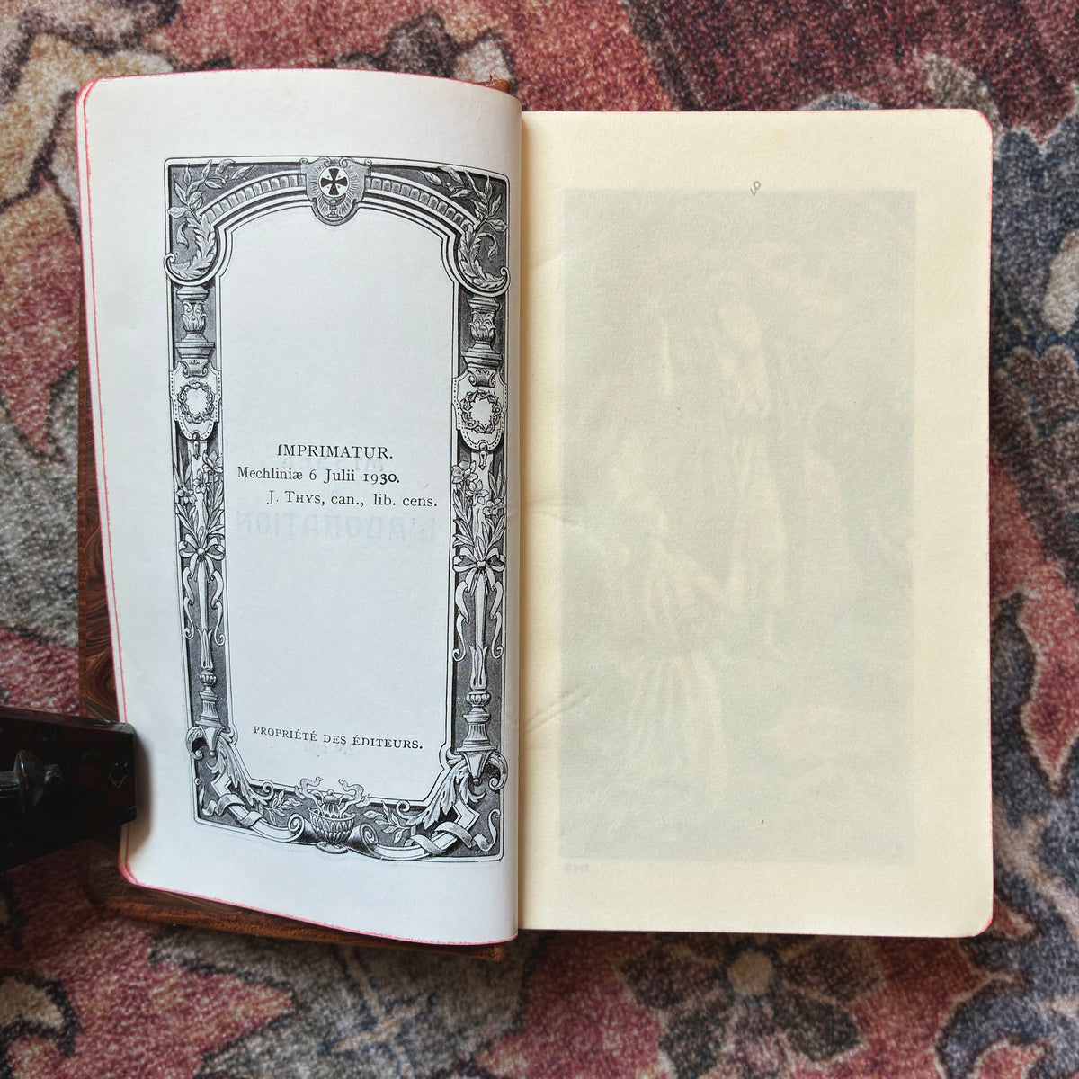 Missel De L'Adoration 1930