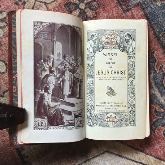 Missel De La Vie De Jesus Christ 1931