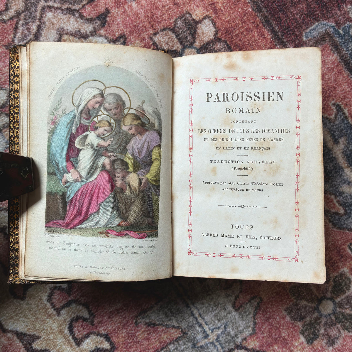 Paroissien Romain 1877