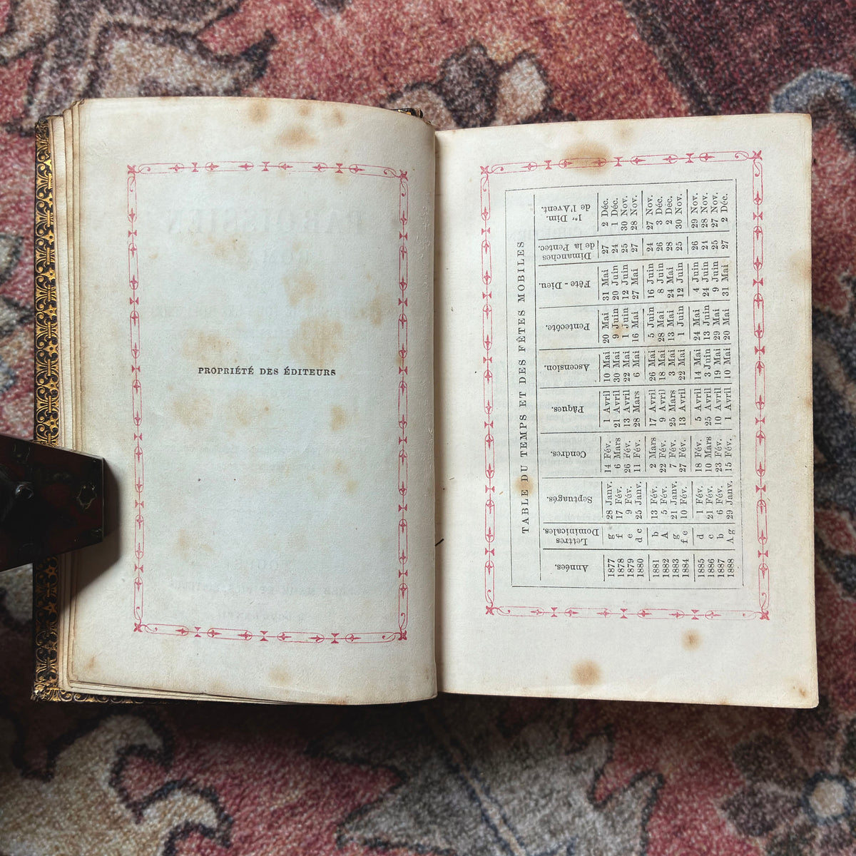 Paroissien Romain 1877
