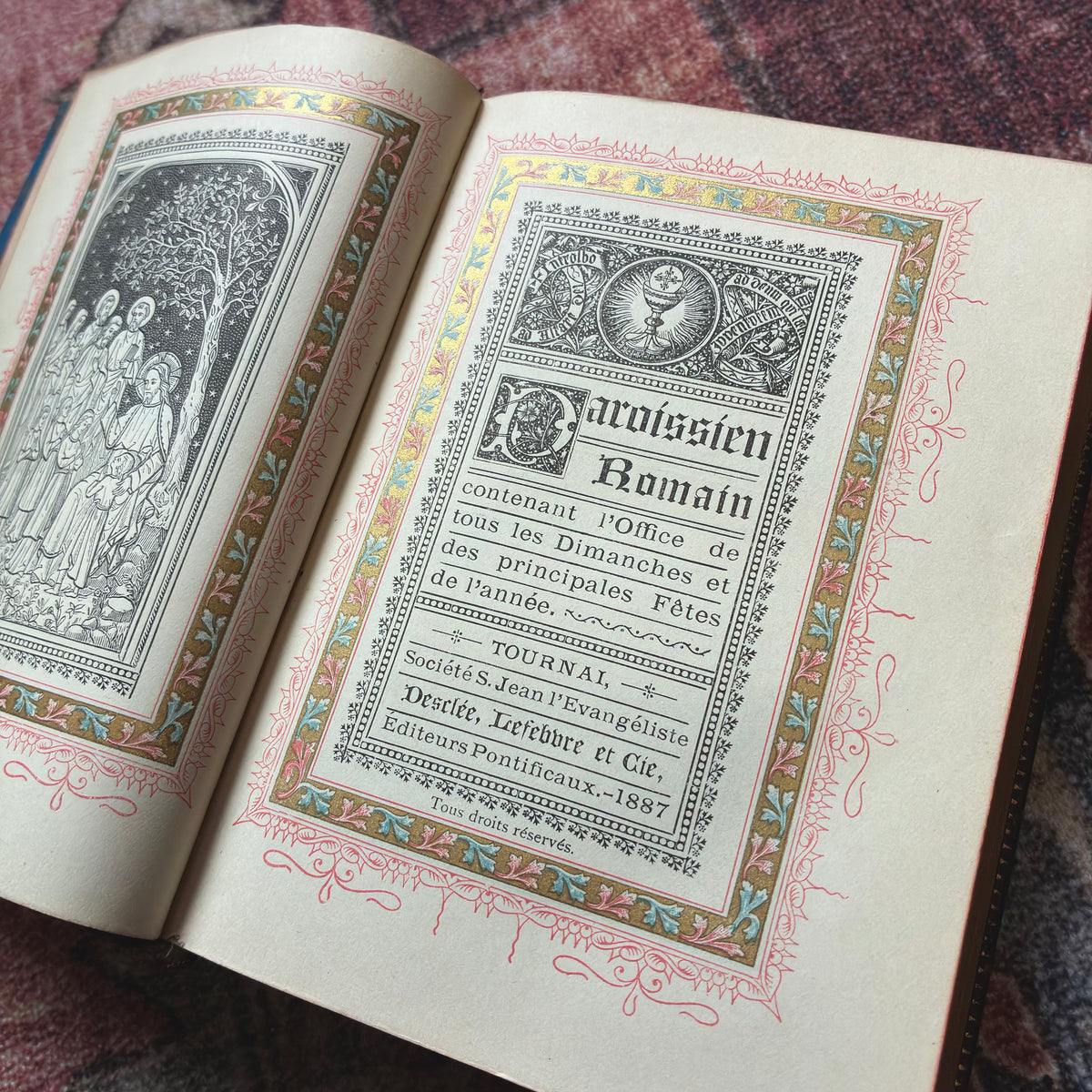 Paroissien Romain 1887