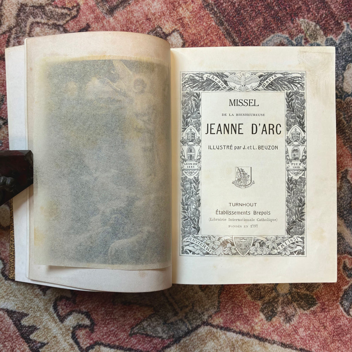 Missel De La Bienheureuse Jeanne D'Arc 1910