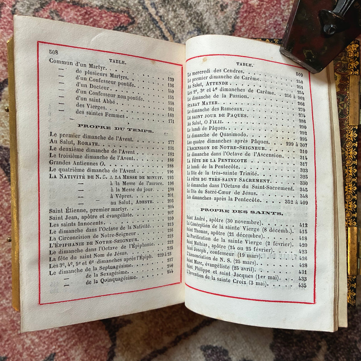 Paroissien Romain 1856 Jewel Edition