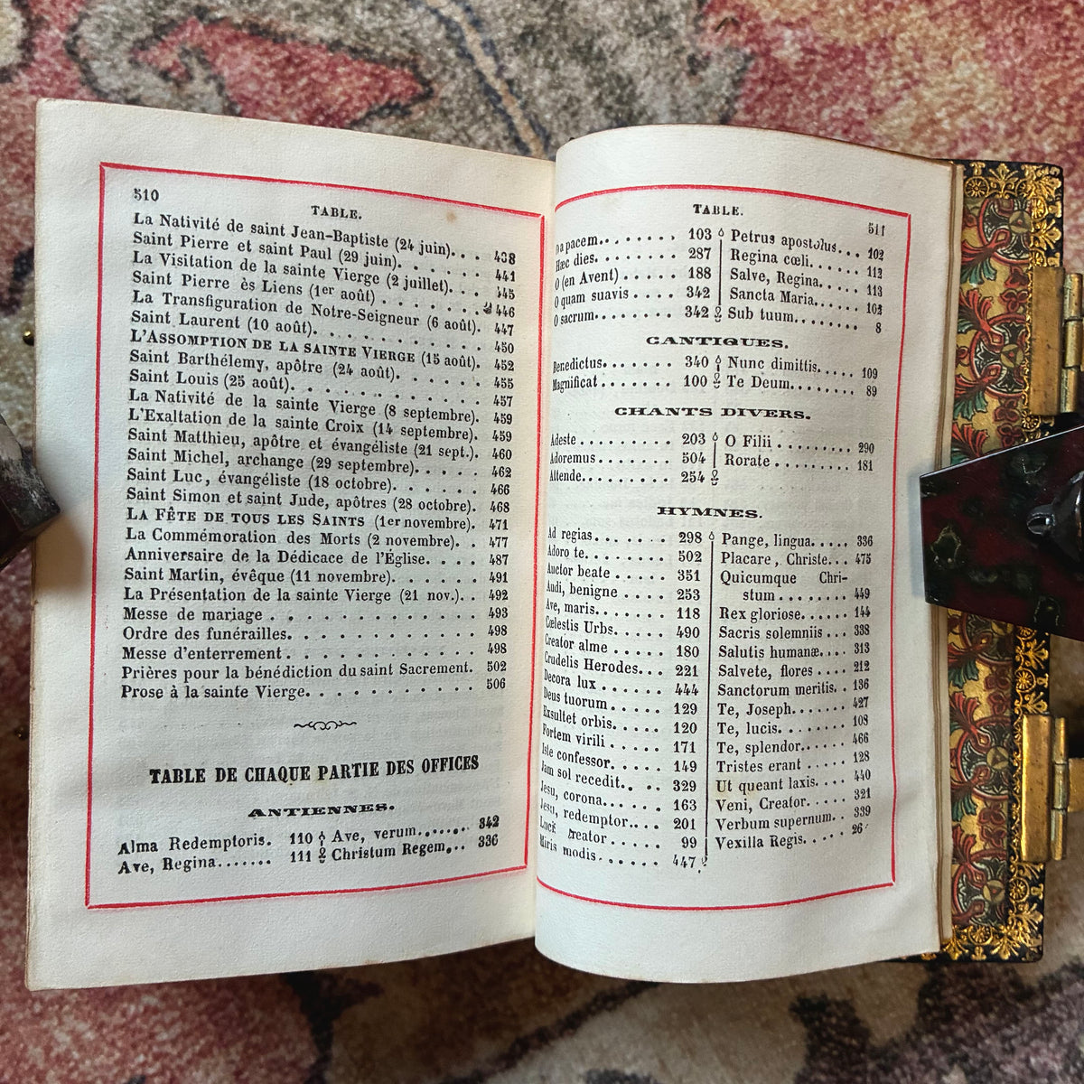 Paroissien Romain 1856 Jewel Edition