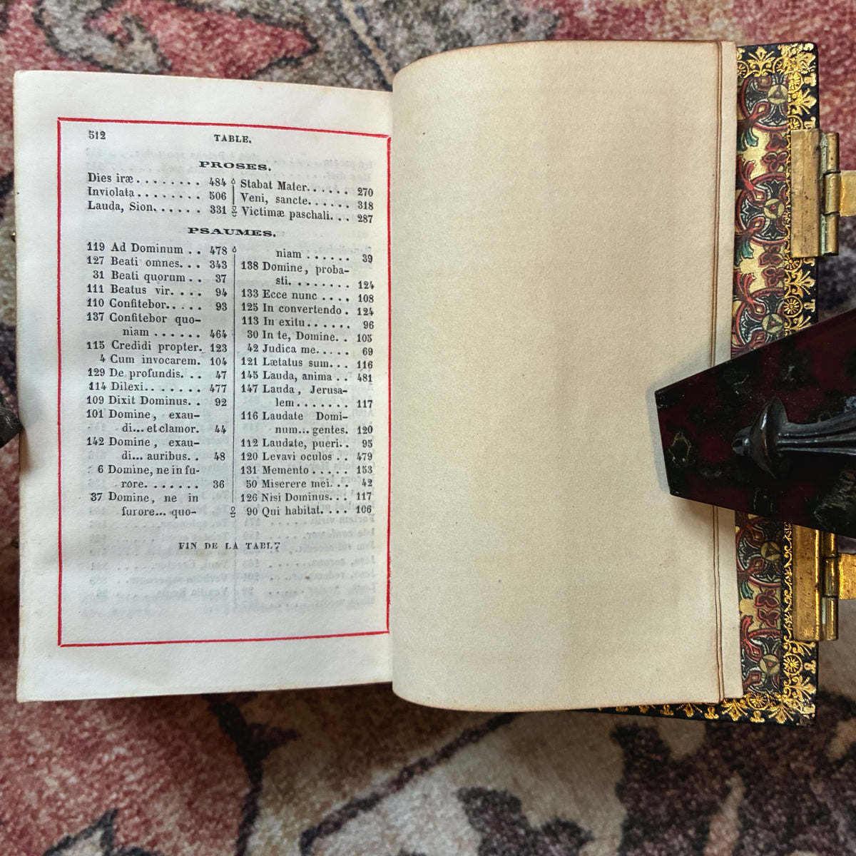 Paroissien Romain 1856 Jewel Edition