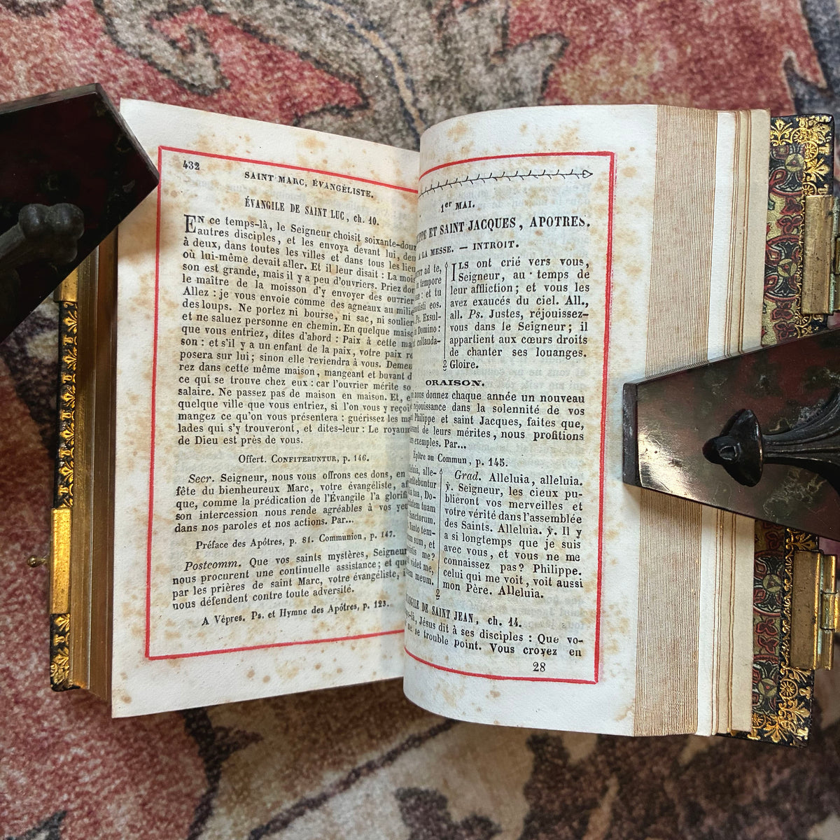 Paroissien Romain 1856 Jewel Edition