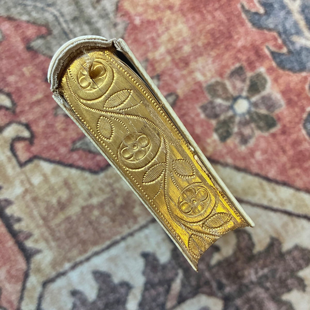 Petit Paroissien 1865 Gauffered Edge
