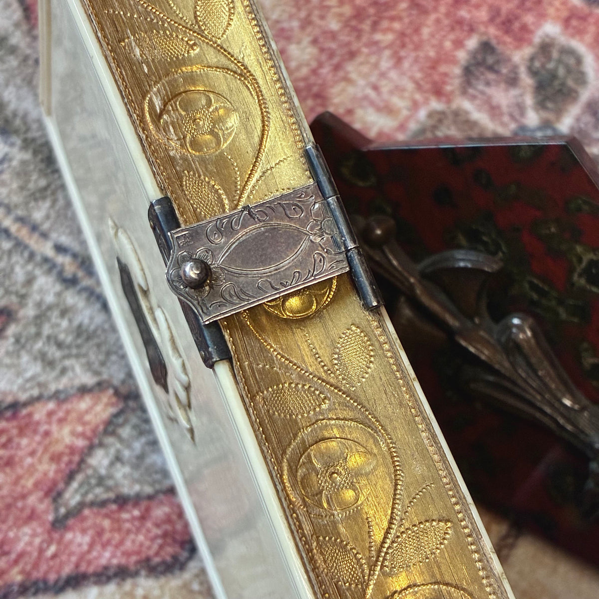 Petit Paroissien 1865 Gauffered Edge